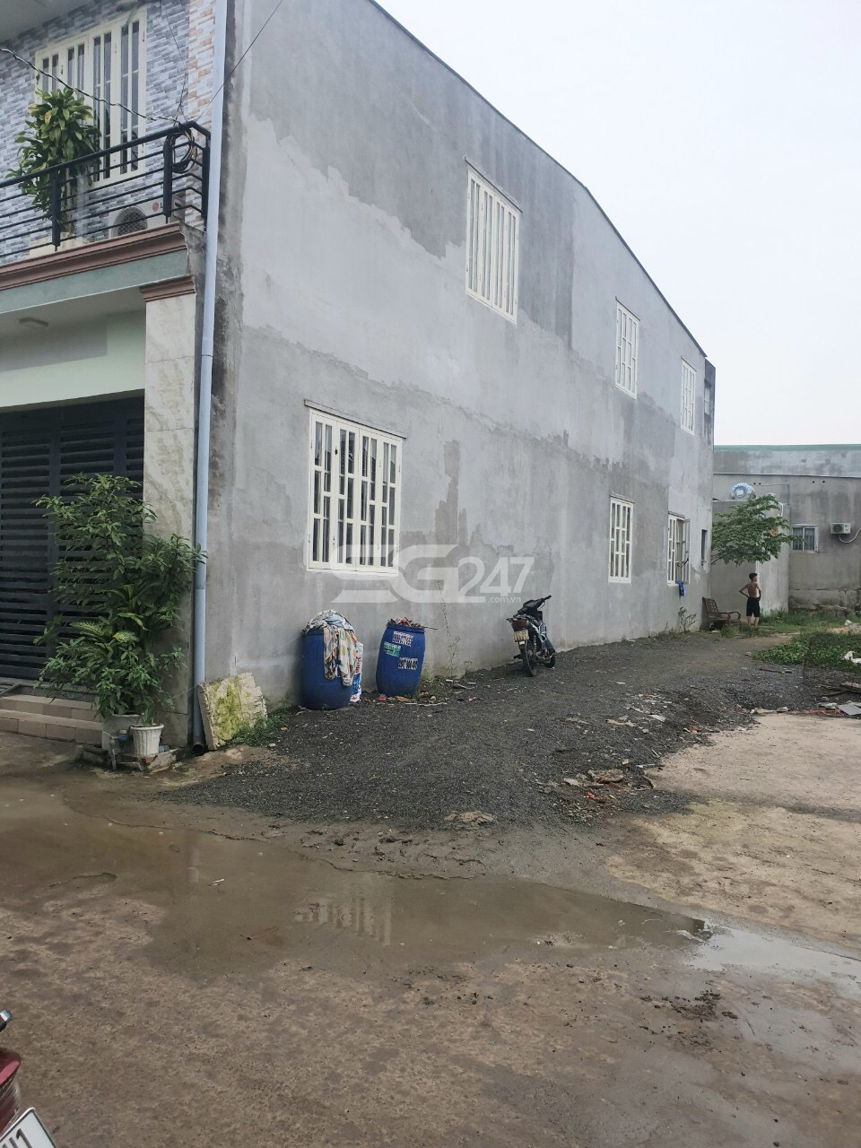 Hình ảnh: Làm đường be tông, kéo điện, xây dựng trái phép trên đất lúa tại tờ 70 thửa 120 và 121 thuộc phường Phước Tân, Biên Hòa, Đồng Nai