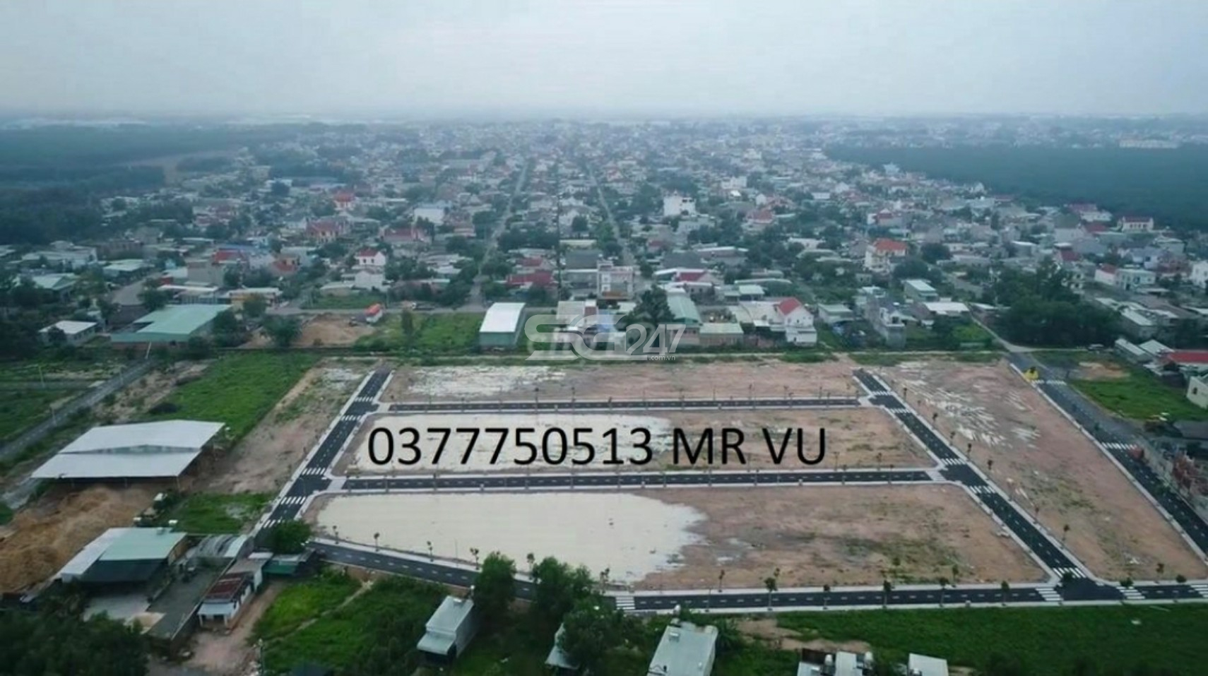 Hình ảnh tổng thể khu tách thửa của ông Nguyễn Ngọc Hồ được chào bán với tên gọi