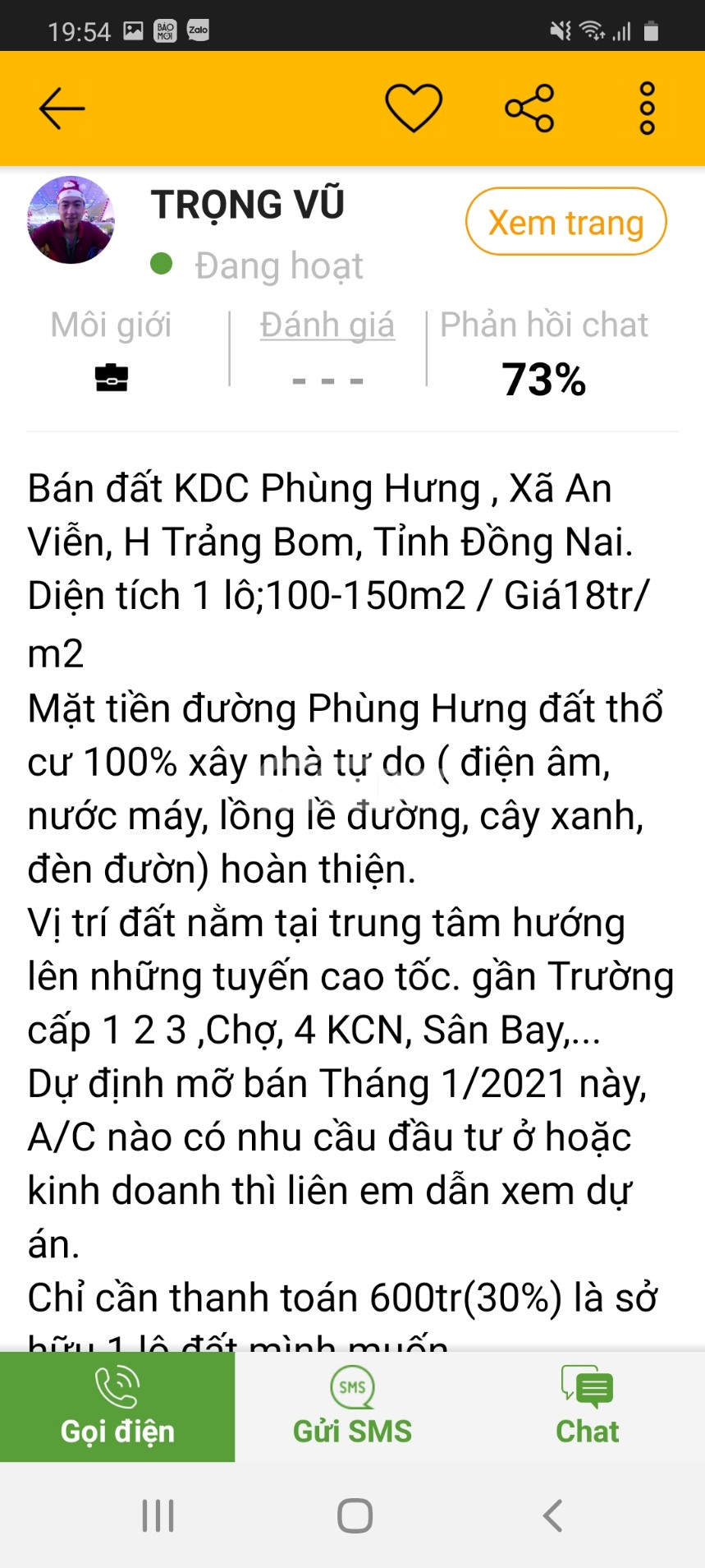 Dự án Star New City đang được quảng cáo có nhiều tiện ích