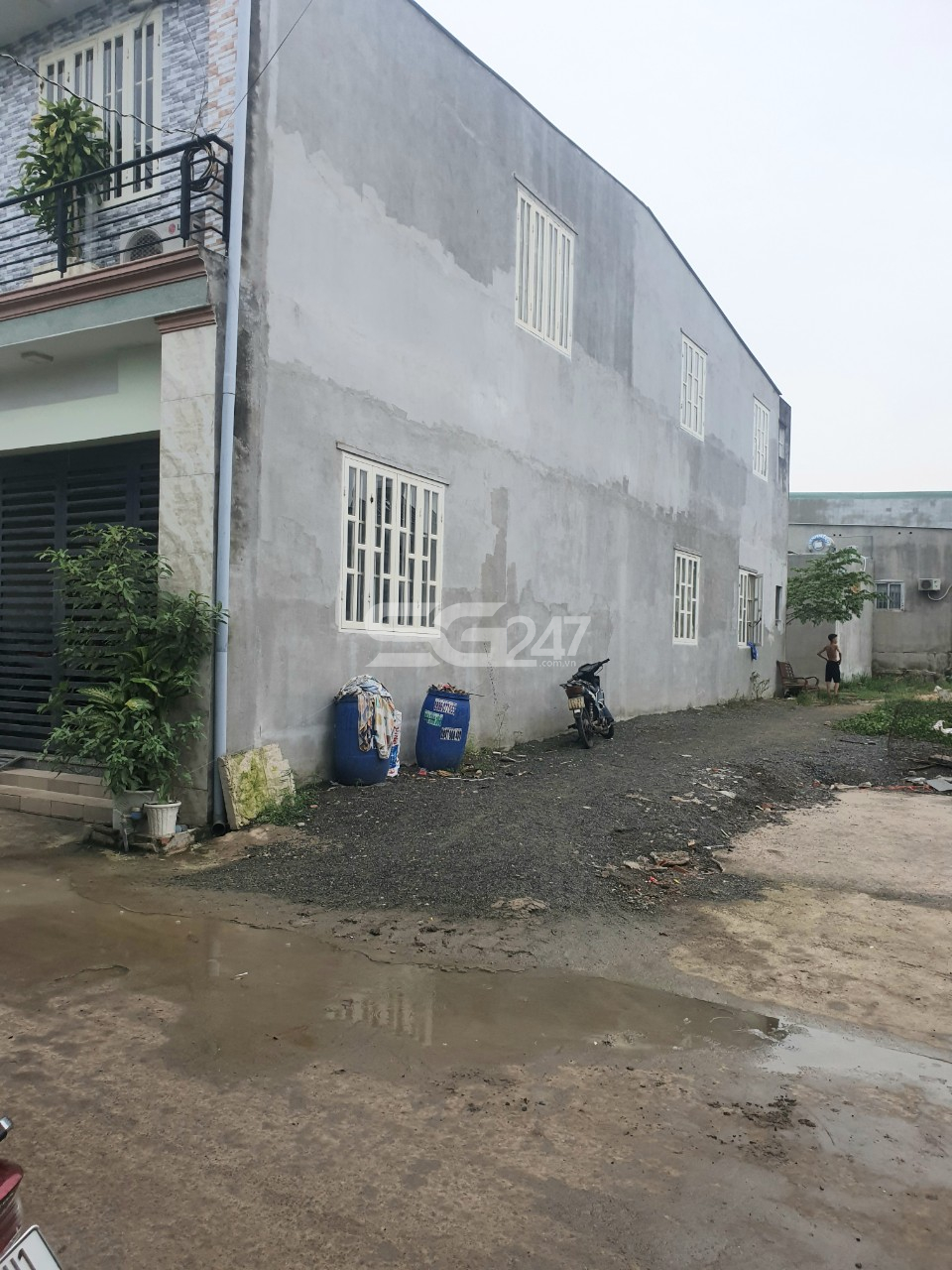 Hình ảnh: Căn nhà 1 trệt 1 lầu được xây dựng trên đất trồng lúa thuộc tờ 70 thửa 120 và 121 do ông Nguyễn Minh Nhân là chủ sử dụng tại ấp Đồng, phường Phước Tân, TP Biên Hòa, tỉnh Đồng Nai