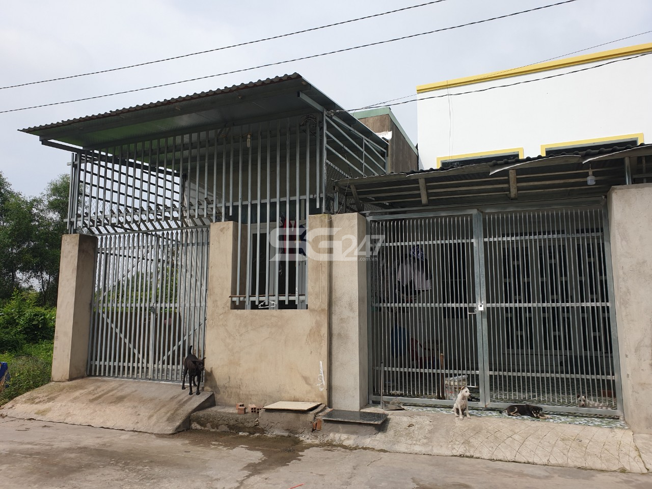 Hình ảnh:Những căn nhà được xây dựng đã đưa vào sử dụng trên khu đất trồng lúa thuộc tờ bản đồ số 101, thửa 283 do ông Nguyễn Minh Nhân là chủ sử dụng tại ấp Đồng, phường Phước Tân, thành phố Biên Hòa, Đồng Nai