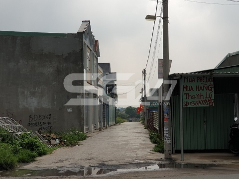 Dãy phố lụi trên đất nông nghiệp vẫn ngang nhiên được đưa vào sử dụng