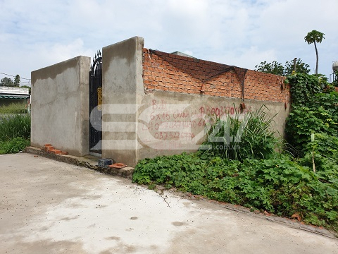 Công trình xây dựng trái phép đang