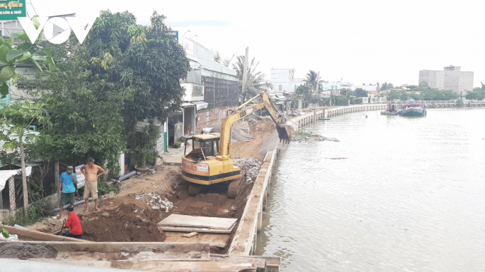 Nhiều công trình xây dựng
