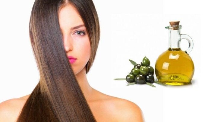Dầu oliu giúp dưỡng mái tóc suôn mượt, khoẻ mạnh