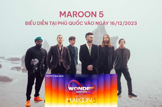 Maroon 5 biểu diễn tại siêu lễ hội âm nhạc 8Wonder