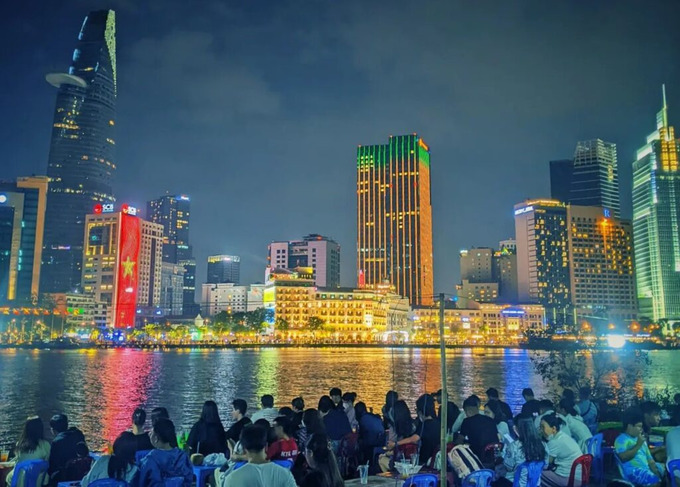Khung cảnh cực chill với chiếc view triệu đô (Nguồn: Internet)