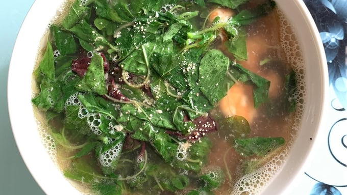 canh rau dền