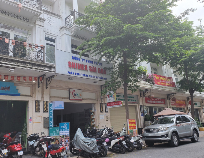 Biển hiệu của Công ty Shimex Sài Gòn tại Phường 7, quận Gò Vấp, TP. Hồ Chí Minh