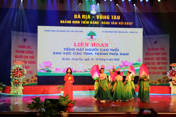 Phần dự thi của đoàn Kiên Giang