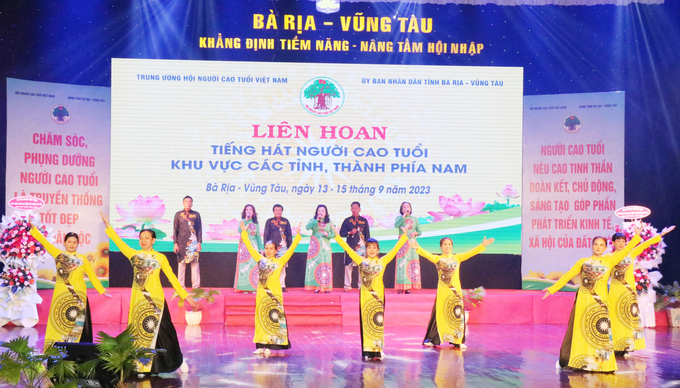 Phần dự thi của đoàn tỉnh Tiền Giang