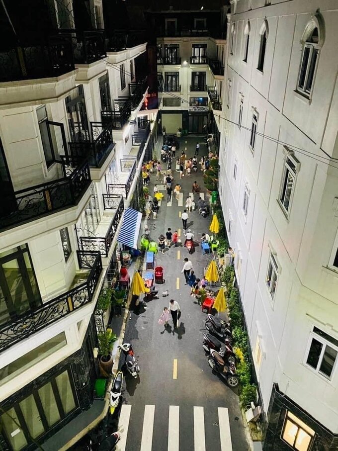 Hình ảnh phóng viên ghi nhận thực tế nơi có tên “Dự án The Sol Residence