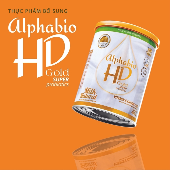 Alphabio HD Gold còn bổ sung chất dinh dưỡng và tăng cường hệ miễn dịch với thành phần từ sữa non (Clostrum) cung cấp dinh dưỡng cao và các Immunoglobulin IgG, IgA, IgM, IgD, IgE