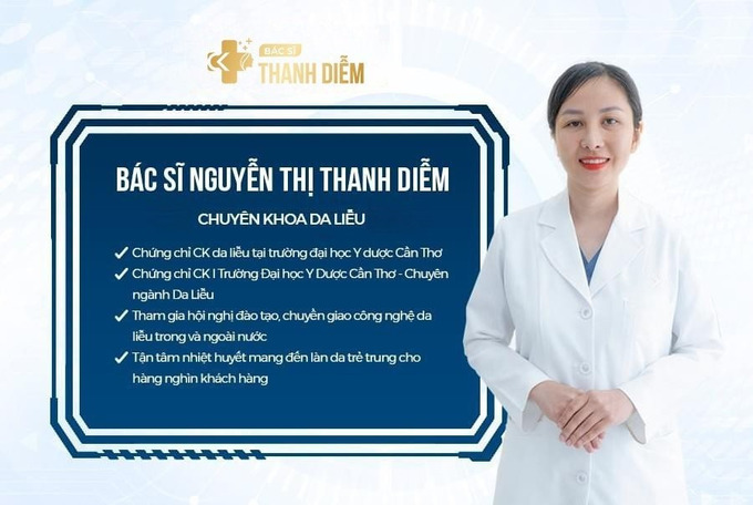 Bác sĩ Thanh Diễm - Chuyên khoa da liễu thẩm mỹ hàng đầu hiện nay