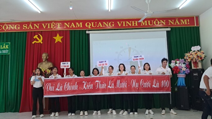 Thành phố Buôn Ma Thuột tổ chức hội thi “Nhân viên y tế làm công tác y tế dự phòng giỏi”