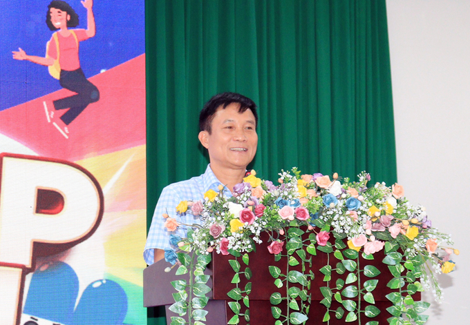 TS.BS Trần Minh Hòa – Giám đốc Trung tâm kiểm soát bệnh tật tỉnh Đồng Nai phát biểu tại cuộc họp