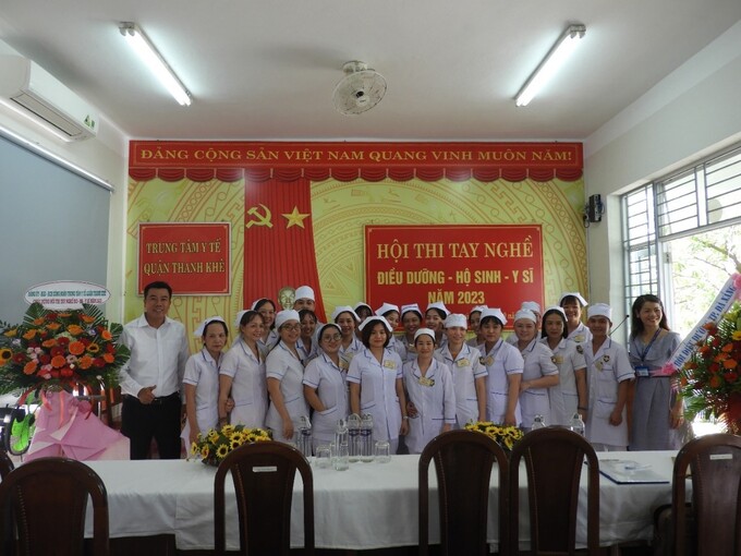 Hội thi có ý nghĩa quan trọng đối với việc củng cố và phát triển của trung tâm y tế Thanh Khê