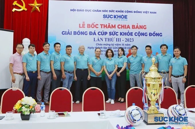 Ban Tổ chức “Giải bóng đá Cúp Sức Khỏe Cộng Đồng lần III - 2023”