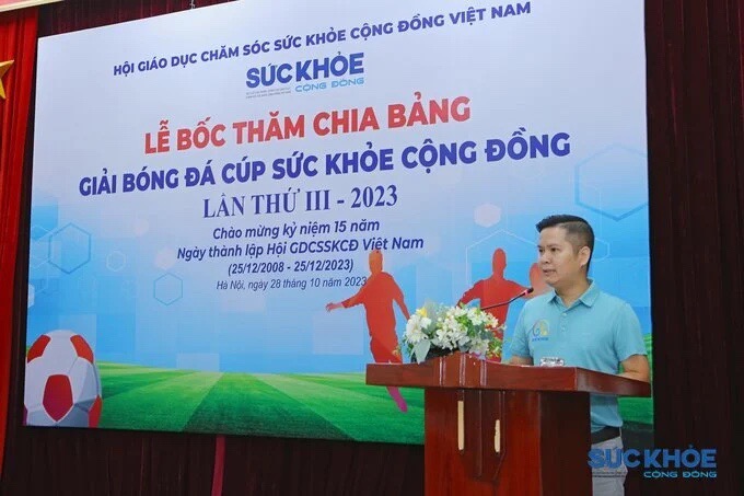 Ông Vũ Xuân Cách - Ủy viên Ban Tổ chức phổ biến điều lệ Giải