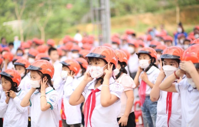 Bảo đảm an toàn giao thông đối với học sinh (ảnh minh họa)