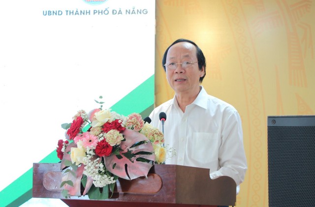 Thứ trưởng Bộ TN&MT Võ Tuấn Nhân phát biểu tại hội nghị (ảnh: VGP/Lưu Hương)