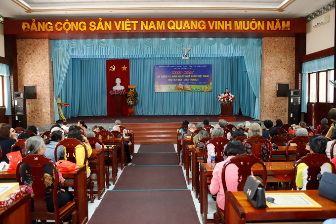 Quang cảnh buổi họp mặt