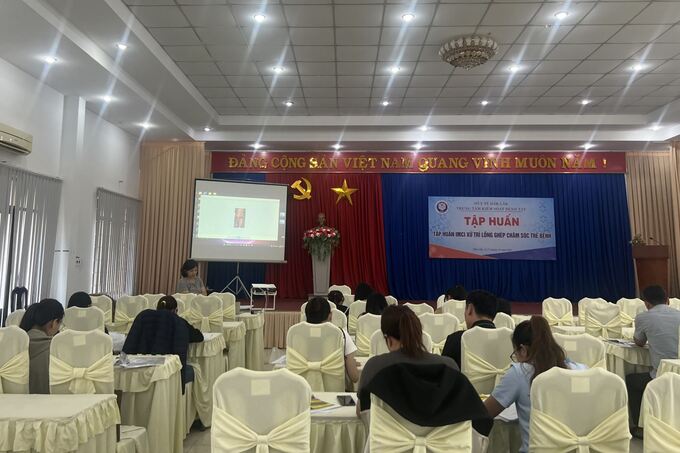 Toàn cảnh lớp tập huấn