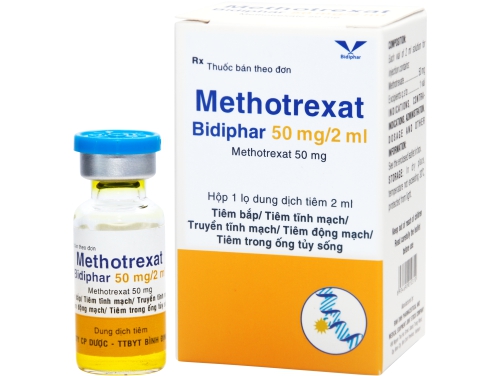 Thuốc Methotrexat Bidiphar 50 mg/2ml