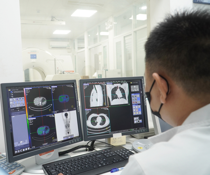 Hệ thống chẩn đoán hình ảnh kỹ thuật cao cho nhiều lợi điểm trong chẩn đoán và theo dõi điều trị các loại bệnh như ung thư, thần kinh và tim mạch (Ảnh BVCC)