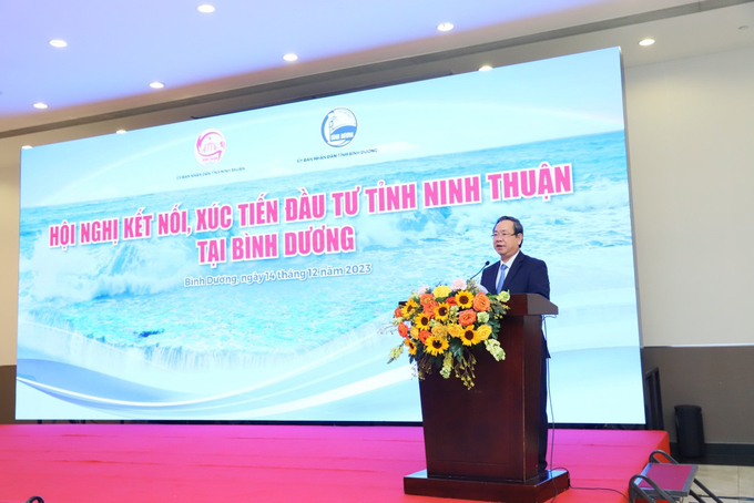 Ông Nguyễn Văn Dành – Phó Chủ tịch UBND tỉnh Bình Dương phát biểu tại hội nghị