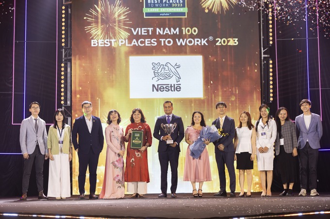 Nestlé Việt Nam giữ vững vị trí nơi làm việc tốt nhất Việt Nam trong nhiều năm liền