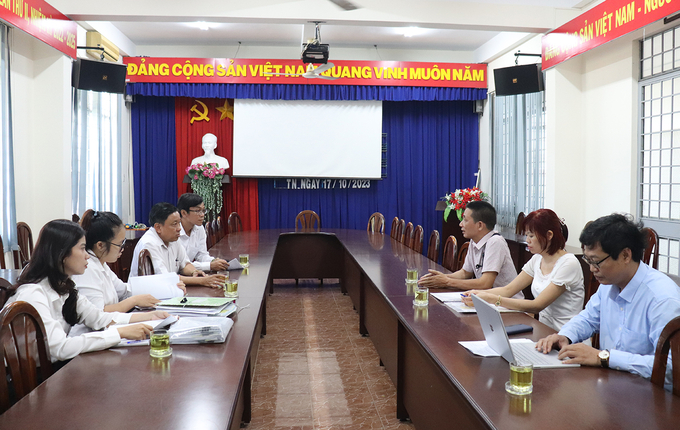 Đoàn Viện Sốt rét - Ký sinh trùng - Côn trùng Trung ương làm việc tại Tây Ninh