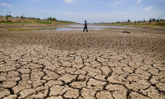 Chủ động triển khai công tác ứng phó nguy cơ hạn hán, thiếu nước, xâm nhập mặn trong những tháng cao điểm mùa khô (ảnh minh họa)