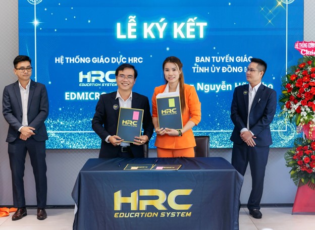 Hệ thống giáo dục HRC ký hợp tác với các đối tác