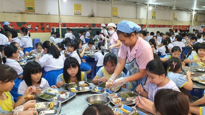 Tăng cường, bảo đảm các điều kiện ăn, ở, sinh hoạt và học tập cho trẻ em mầm non, học sinh phổ thông (ảnh minh họa)