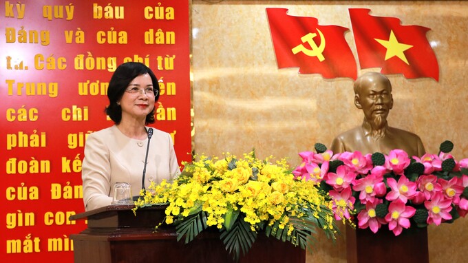 Phát  biểu của bà Trần Tuyết Minh -Phó Chủ tịch UBND tỉnh Trần Tuyết Minh tại buổi gặp mặt đầu xuân