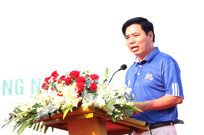 Giám đốc Sở Văn hóa, Thể thao và Du lịch phát động Ngày chạy Olympic vì sức khỏe toàn dân tỉnh Quảng Ngãi năm 2024