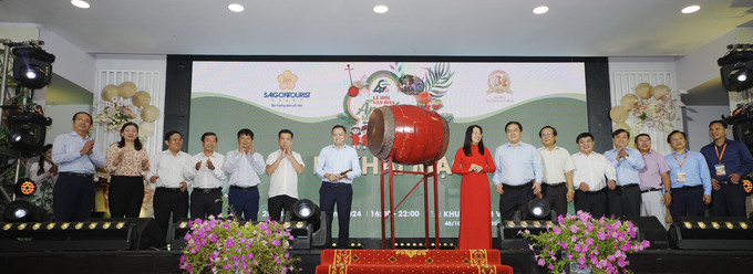 Lễ hội Văn hóa Ẩm thực, Món ngon Saigontourist Group 2024 khai mạc tại khu du lịch Văn Thánh TP. HCM