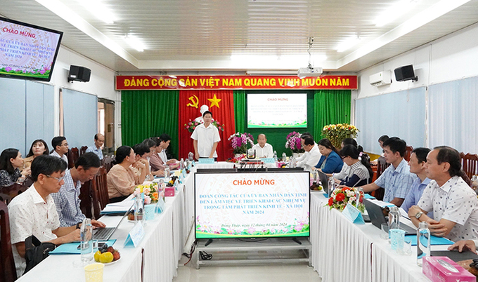 Phó Chủ tịch UBND tỉnh Huỳnh Minh Tuấn lưu ý một số nhiệm vụ trọng tâm trong thời gian tới