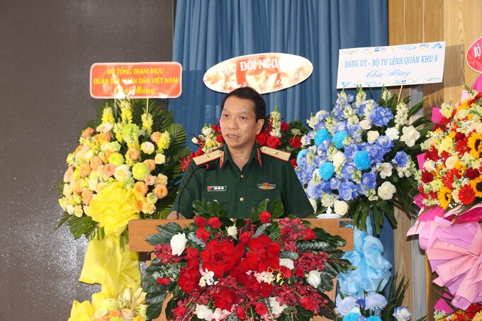 TS.BS Trần Quốc Việt, Giám đốc Bệnh viện Quân y 175 phát biểu tại lễ ra mắt
