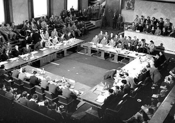 Hội nghị Gionevo bàn về chấm dứt chiến tranh, lập lại hòa bình ở Triều Tiên và Đông Dương khai mạc ngày 26/4/1954