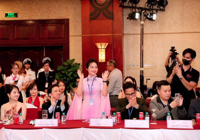 Hoa khôi doanh nhân Việt Nam 2023 Wendy Hà - Phó Trưởng Ban Tổ chức cuộc thi Hoa hậu Thẩm mỹ Việt Nam 2024