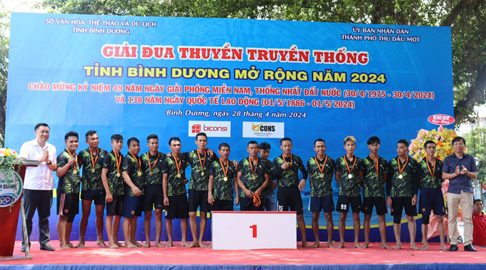  Đội Thuận An đạt giải nhất cự ly 500m