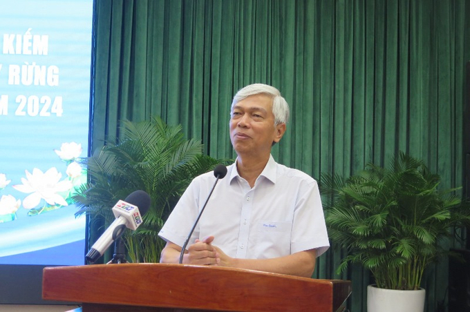 Phó Chủ tịch UBND TP. HCM Võ Văn Hoan phát biểu tại hội nghị