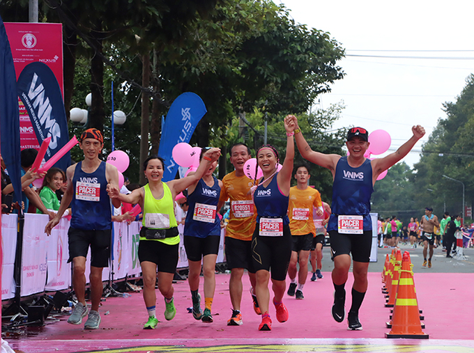 Các vận động viên tham gia tại Giải Marathon Đất Sen hồng năm 2023 (Ảnh tư liệu)