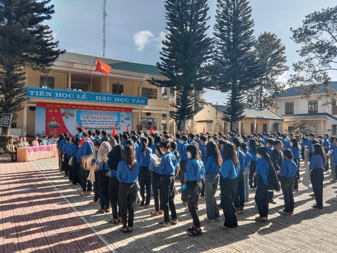 Lễ phát động hưởng ứng ngày ASEAN phòng chống sốt xuất huyết lần thứ 14 tại Thị trấn Lộc Thắng huyện Bảo Lâm