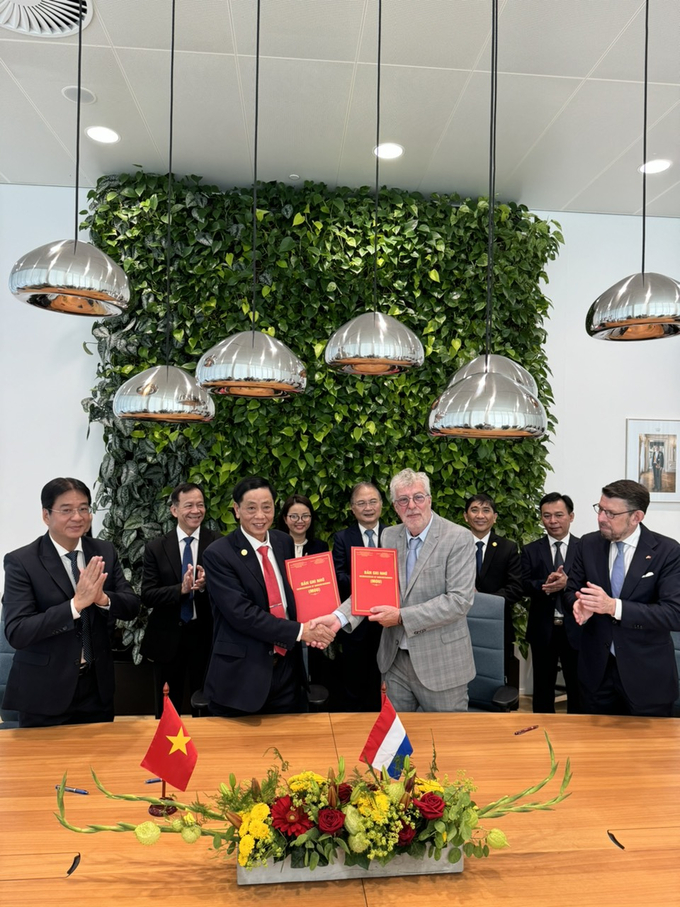 Lễ ký Bản ghi nhớ hợp tác giữa Sở Nông nghiệp và Phát triển nông thôn tỉnh Ninh Thuận và Hiệp hội Hợp tác Kinh doanh nông nghiệp Hà Lan – Việt Nam, Vương quốc Hà Lan