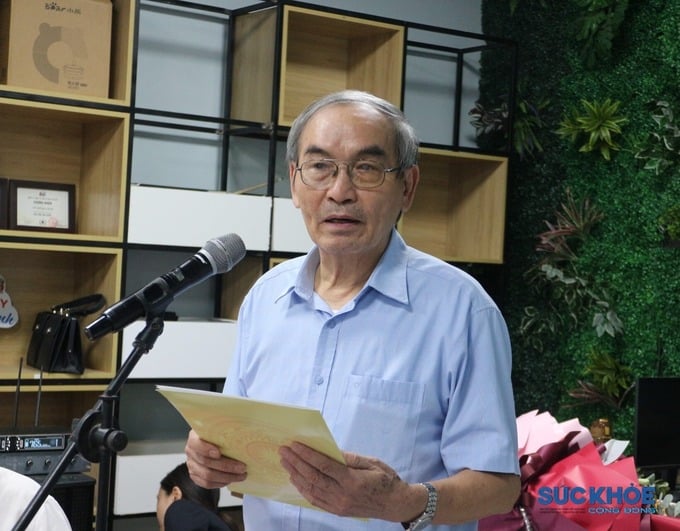 Đại tá Tạ Quang Vinh, Tổng Thư ký Hội báo cáo kết quả hoạt động 6 tháng đầu năm và phương hướng hoạt động 6 tháng cuối năm 2024