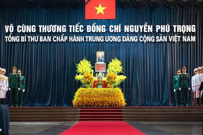 Tổ chức trọng thể Lễ Quốc tang Tổng Bí thư Nguyễn Phú Trọng