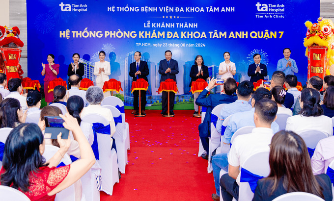 Khai trương Phòng khám Đa khoa Tâm Anh quận 7, TP. HCM